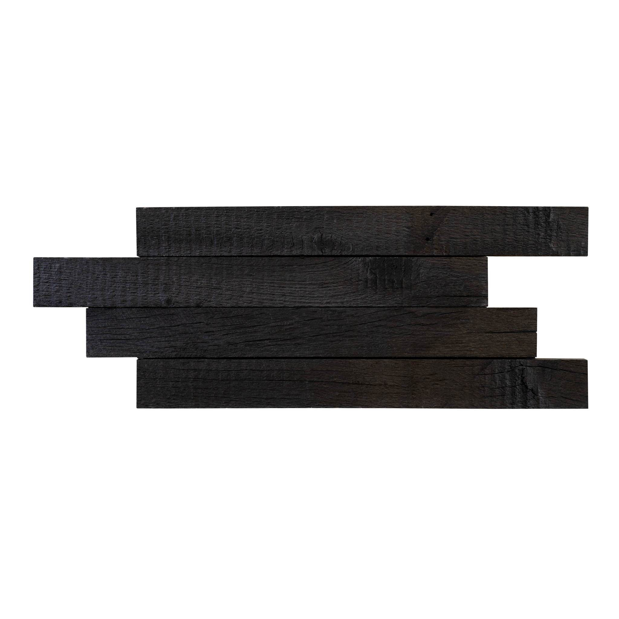 Ember Stacked Reclaimed Wood Panel